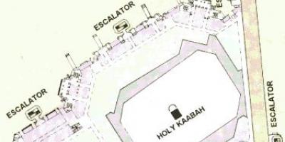 નકશો Kaaba sharif